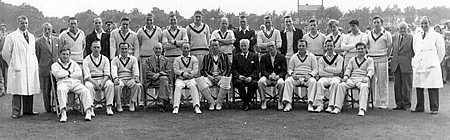 Scotland against Australians, 18th, 19th September 1953, Team photograph