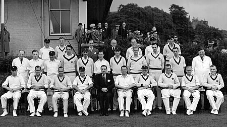 Scotland against South Africans, 11th, 12th July 1951, Team photograph