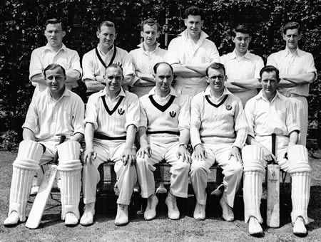 Marylebone Cricket Club against Scotland, 30th, 31st May 1956, Team photograph
