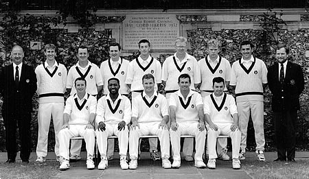 Marylebone Cricket Club against Scotland, 7th, 8th August 1996, Team photograph