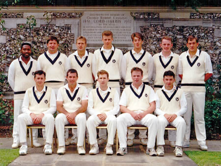 Marylebone Cricket Club against Scotland, 17th, 18th August 1994, Team photograph