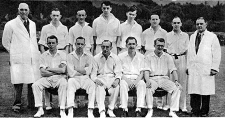 Scotland against Yorkshire, 25th, 26th, 27th June 1947, Team photograph