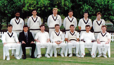 Scotland against Yorkshire, 30th March 1993 in South Africa, Scotland Team photograph
