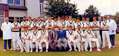 Scotland against Ireland, 7th, 8th, 9th August 1982, Scotland and Ireland Team photograph