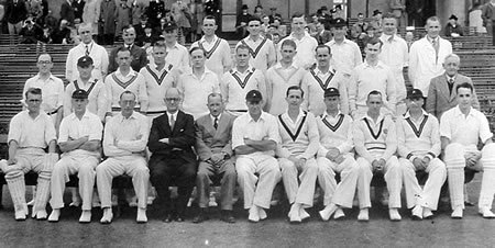 Scotland against South Africans, 23rd, 24th July 1947, Scotland and South Africans Team photograph