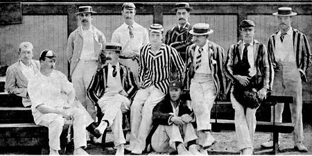 Scotland against Gloucestershire, 29th, 30th June, 1st July 1893, Scotland Team photograph