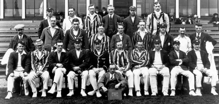 Scotland against Yorkshire, 1st, 2nd May 1924, Scotland and Yorkshire Team photograph