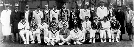 Scotland against South Africans, 31st May, 1st, 2nd June 1924, Scotland and South Africans Team photograph