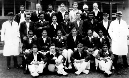 Scotland against Indians, 23rd, 25th, 26th July 1932, Scotland and Indians Team photograph