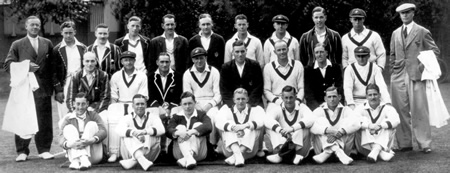 Scotland against Australians, 27th, 28th, 30th July 1934, Scotland and Australians Team photograph