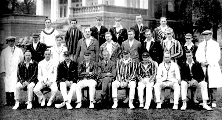 Ireland against Scotland, 21st, 22nd, 23rd June 1923, Scotland and Ireland Team photograph