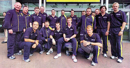 Scotland ICC Trophy Winning Squad 13th July 2005, photograph