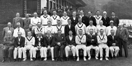 Scotland against Yorkshire, 17th, 18th July 1946, Scotland and Yorkshire Team photograph