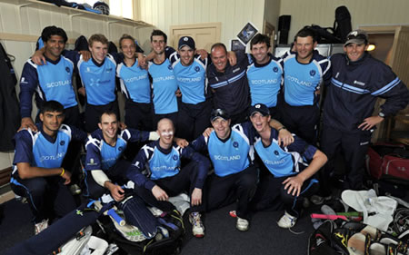 ICC World Cricket League Championship 2011 to 2013, Scotland against Netherlands, Scotland team photograph