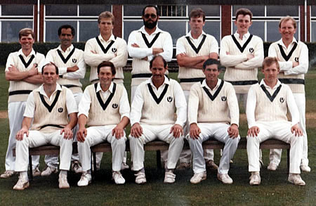 Scotland Team which played against Glamorgan, 22 June 1988